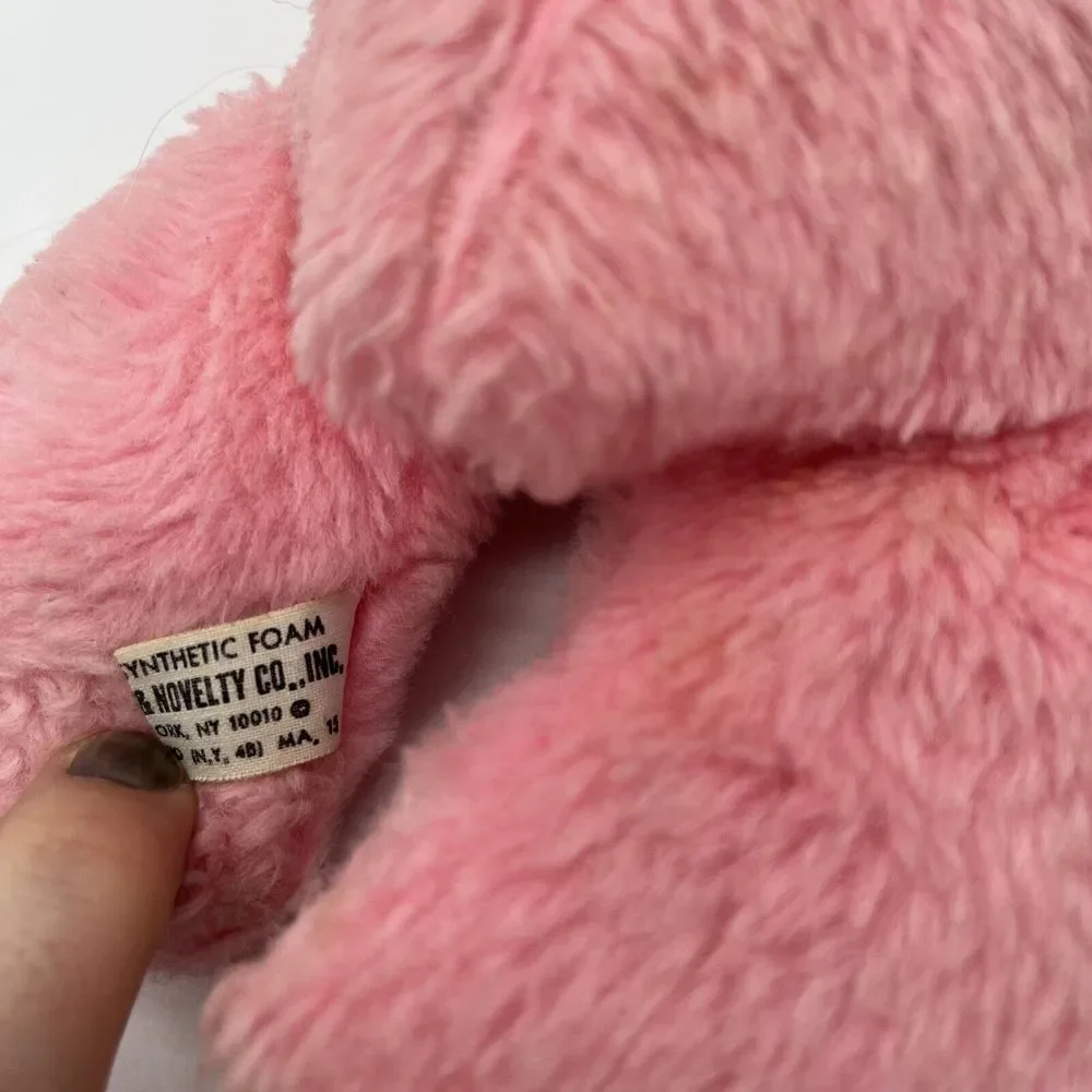 VTG Commonwealth Pink RUBBER FACE Sleeping Baby 11